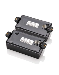 EMG 81 / 85 Original Logo 50th Anniversary Active HH Humbucker Pickup Set Short Shaft 10mm Black