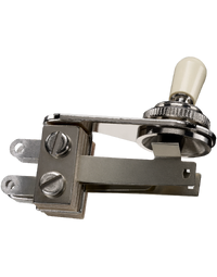 DiMarzio EP1100 Switchcraft 3 Way Toggle Switch Right Angle Open Style Cream Tip