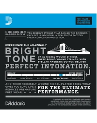 D'Addario Pro Pack 10-Pack EXL110 Reg Lite 10-46 Electric Guitar Strings