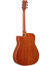 Yamaha FGC-TA-VT Transacoustic Cutaway Acoustic Guitar Vintage Tint