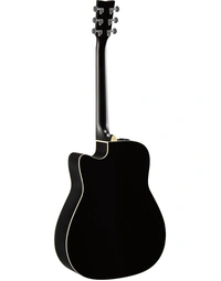 Yamaha FGX820C BL Solid Top Dreadnought Acoustic Guitar w/ Pickup Black