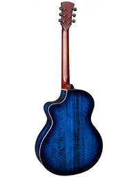 Faith Blue Moon Neptune Baby Jumbo Acoustic Guitar with Pickup