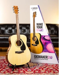 Yamaha GIGMAKER310 Dreadnought Acoustic Guitar Pack