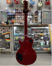 JET Guitars JL-500 Flame Top Electric Guitar RW Heritage Cherry