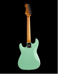 JET Guitars JS-300-MINI Short-Scale Mini Electric Guitar Roasted MN Sea Foam Green