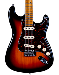 JET Guitars JS-300 Electric Guitar Roasted MN Sunburst