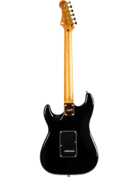 JET Guitars JS-380 Electric Guitar Roasted RW Black Gold Hardware