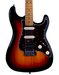 JET Guitars JS-400 Electric Guitar HSS Roasted MN Sunburst