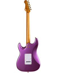 JET Guitars JS-480 HSS Electric Guitar Roasted RW Violet Gold Hardware