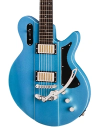 Eastman JULIET-LA Solid Body Electric Guitar w/Bigsby Celestine Blue Truetone Gloss