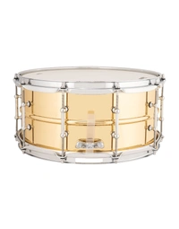 Ludwig LB552T Bronze Phonic 14" x 6.5" Snare Drum Smooth Polished w/Tube Lugs