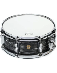 Ludwig LS9081Q Jazz Fest 14 x 5.5" Mahogany Snare Drum - Vintage Black Oyster