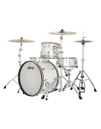 Ludwig LN34233TXAG Neusonic Maple/Cherry FAB 3-Piece 22" Shell Pack Silver Silk