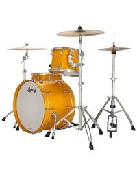 Ludwig LN34233TXPG Neusonic Maple/Cherry FAB 3-Piece 22" Shell Pack Satin Golden Slumbers