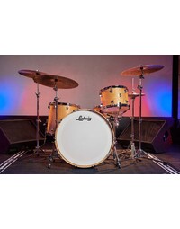 Ludwig LCO5044NDIR Continental 4 Piece Shell Pack - 24" Pro Beat - Natural Maple Lacquer