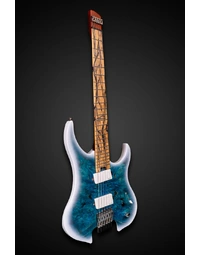 Legator G6FOD Ghost Overdrive 6-String Multi-Scale Headless Electric Guitar Arctic Gloss