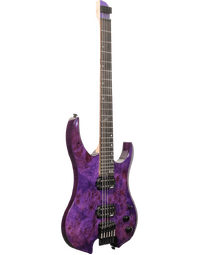 Legator G6SS Ghost Super Shred 6 String Purple Burl