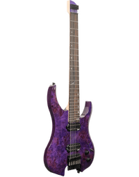 Legator G7SS Ghost Super Shred 7 String Purple Burl