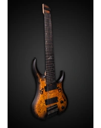 Legator G8FSS Ghost Super Shred 8-String Multi-Scale Buckeye Burl Death Valley