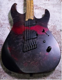 Legator N6FX Ninja 6 String Multi-Scale - Black Widow