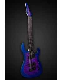 Legator N8FSS Ninja Super Shred 8-String Multi-Scale Quilted Maple Hypernova Blue