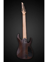 Legator N8FSS Ninja Super Shred Left-Handed 8-String Multi-Scale Quilt Maple Top Electric Guitar Black