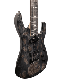 Legator N8SS Ninja Super Shred 8 String Black Burl