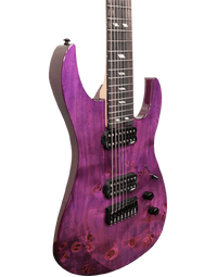 Legator N8SS Ninja Super Shred 8 String Purple Burl