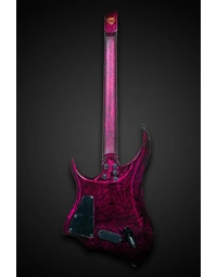 Legator R6F Revenant 6-String Multi-Scale Headless Electric Guitar Purple Rain