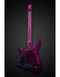 Legator R7F Revenant 7-String Multi-Scale Headless Electric Guitar Purple Rain