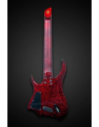 Legator R8F Revenant 8-String Multi-Scale Headless Electric Guitar Bloody Mary