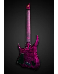 Legator R8F Revenant 8-String Multi-Scale Headless Electric Guitar Purple Rain