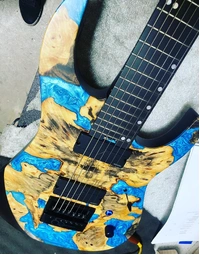 Legator X7 Ninja X 7 String - Caribbean Blue