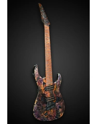 Legator X7F Ninja 7-String Multi-Scale Electric Guitar Coral