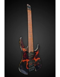 Legator XG7F Ghost 7-String Multi-Scale Headless Electric Guitar Magma