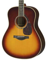 Yamaha LL16 ARE Solid Engelmann / Rosewood Dreadnought Acoustic Guitar w/ Pickup Brown Sunburst