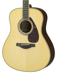 Yamaha LL16 ARE Solid Engelmann / Rosewood Dreadnought Acoustic Guitar w/ Pickup Natural