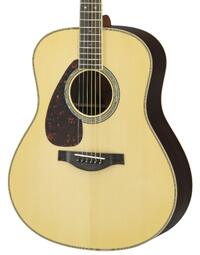 Yamaha LL16L ARE Solid Engelmann / Rosewood Left-Handed Dreadnought Acoustic Guitar w/ Pickup Natural