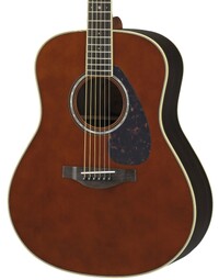 Yamaha LL6 ARE Solid Top Dreadnought Acoustic w/Pickup Dark Tinted