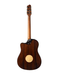Baggs AEG-1 Solid Sitka Spruce / Rosewood w/ Poplar Ply Sides Thinline Dreadnought Acoustic Guitar w/ Pickup Sunburst