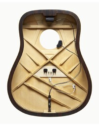 LR Baggs LRBHIFI High-Fidelity Bridge Plate Acoustic Guitar Pickup System