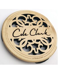 Cole Clark Lutehole AN Carved Maple Soundhole Suppressor