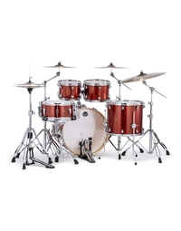 Mapex MA529SFOR Mars Birch 5-Piece Rock Fast Shell Pack Blood Orange Sparkle
