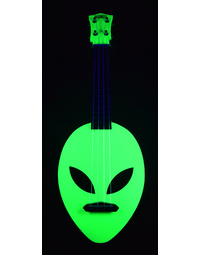 Mahalo Creative Alien Ukulele (Glow In The Dark)