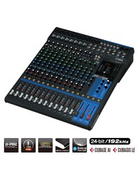 Yamaha MG16XU 16-Channel D-Pre Mixer with Effects & USB Audio