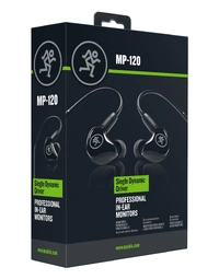 Mackie MP-120 Single Dynamic Driver Professional In-Ear Monitors