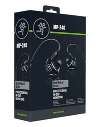 Mackie MP-240 Dual Hybrid Driver Professional In-Ear Monitors