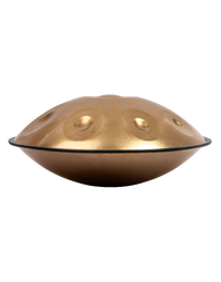 Mano Percussion 10 Note Hand Crafted Stainless Steel Handpan Gold