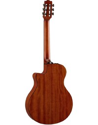 Yamaha NTX1-BS Solid Top Classical Nylon String Guitar w/ Pickup Brown Sunburst