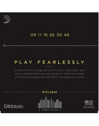 D'Addario NYXL Sup Lite / Reg 09-46 Electric Guitar Strings